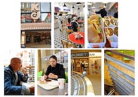 Eating and Drinking in the Kalvertoren Shopping Center